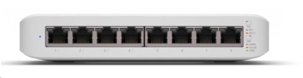 UBNT UniFi Switch USW-Lite-8-PoE [8xGigabit,  4x PoE out 52W,  802.3at/ af,  16Gbps]