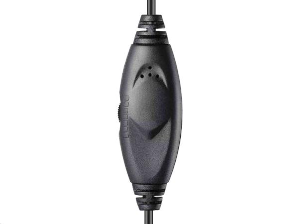 Náhlavná súprava Sandberg SAVER s mikrofónom,  3, 5 mm jack,  stereo,  čierna2