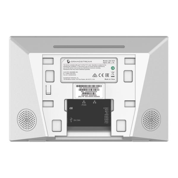 Grandstream GSC3570 SIP interkom a řídicí stanice,  Wifi,  Bluetooth,  bílý2