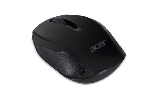 Bezdrôtová myš ACER G69 Black - RF2.4G,  1600 dpi,  95x58x35 mm,  dosah 10 m,  2x AAA,  Win/ Chrome/ Mac,  (maloobchodné baleni1