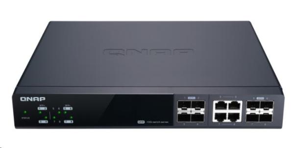 QNAP QSW-M804-4C (4x10GbE SF+,  4x10GbE SFP+/ RJ45)5