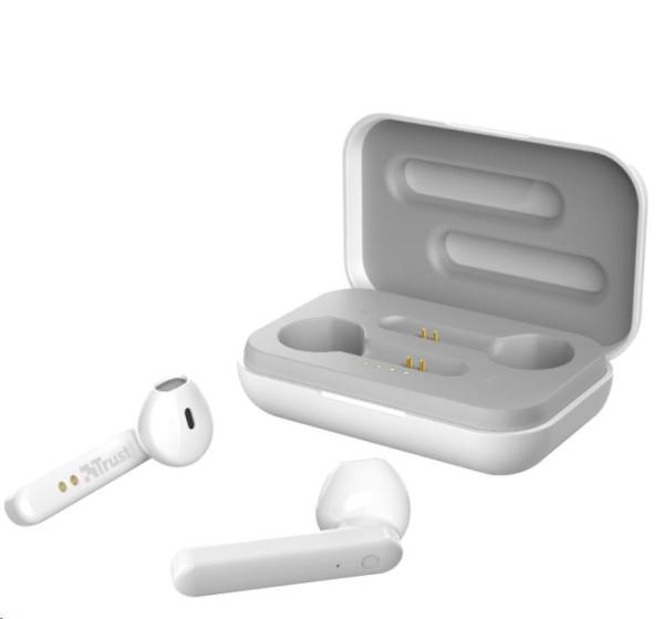 TRUST sluchátka Primo Touch Bluetooth Wireless Earphones - white4