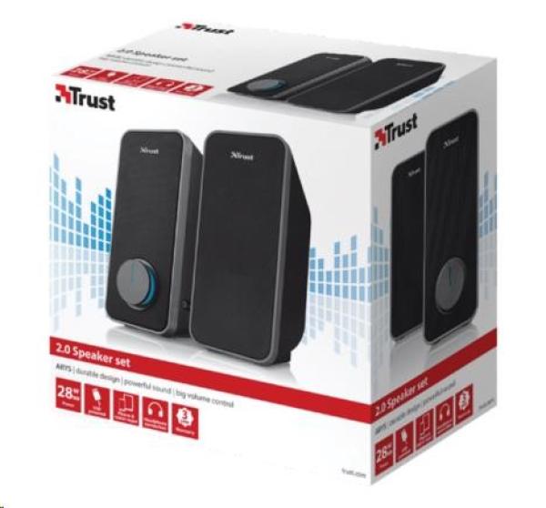 BAZAR - TRUST Reproduktory 2.0 Arys Speaker Set - poškozený obal3