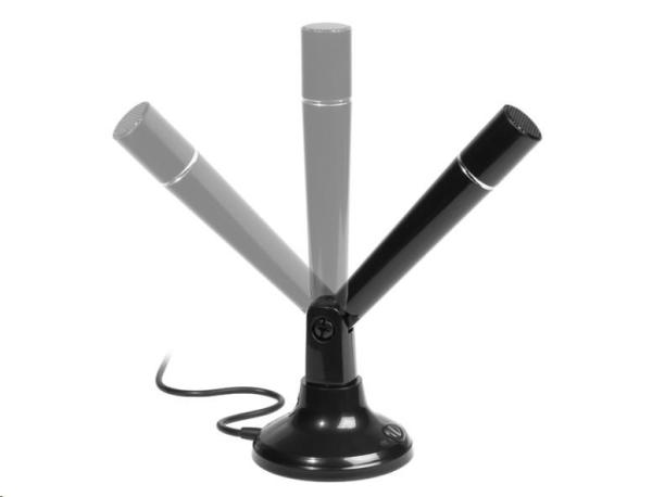 Mikrofón TRACER Flex,  3.5 jack,  1.8 m kábel,  viacsmerový,  čierny3