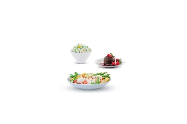 Tefal Convenient VC140131 parní hrnec,  900 W,  6 l,  miska na rýži,  černá2