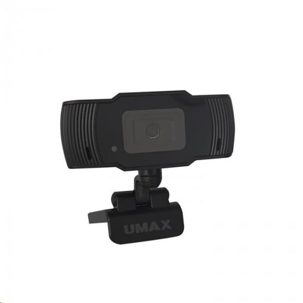 Umax Webcam W5 - vysokokvalitná 5-megapixelová webová kamera s mikrofónom,  automatickým zaostrovaním a pripojením USB3