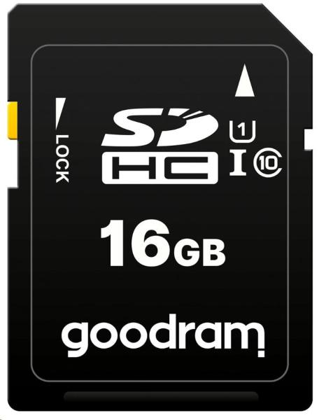 Karta GOODRAM SDHC 16 GB (R:100/ W:10 MB/ s) UHS-I Class 10