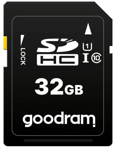 Karta GOODRAM SDHC 32 GB (R:100/ W:10 MB/ s) UHS-I Class 10