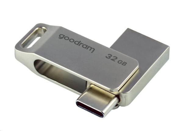 GOODRAM Flash disk 32 GB ODA3,  USB 3.2,  strieborná1