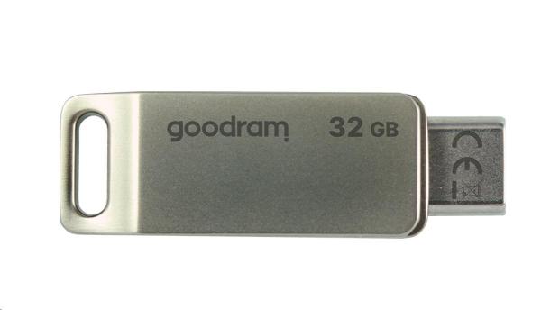 GOODRAM Flash disk 32 GB ODA3,  USB 3.2,  strieborná3