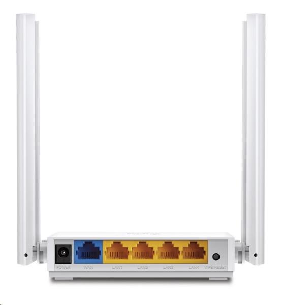 TP-Link Archer C24 WiFi5 router (AC750,  2, 4GHz/ 5GHz,  4x100Mb/ s LAN,  1x100Mb/ s WAN)2