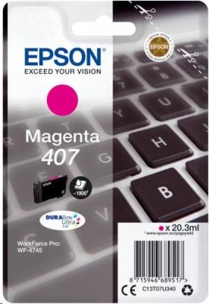 Atramentová kazeta EPSON série WF-4745 "Keyboard" L Magenta 1900 str. (20,3 ml)