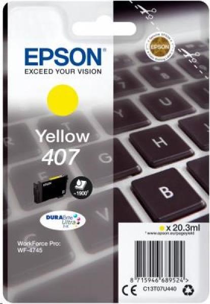 Atramentová kazeta EPSON série WF-4745 "Keyboard" L Yellow 1900 str. (20, 3 ml)