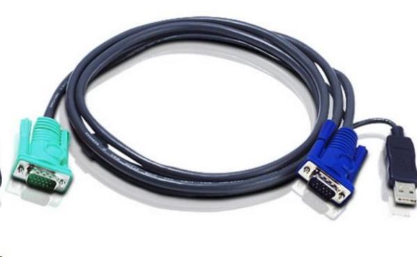 ATEN KVM kábel k CS-1708, 1716,  USB,  5m