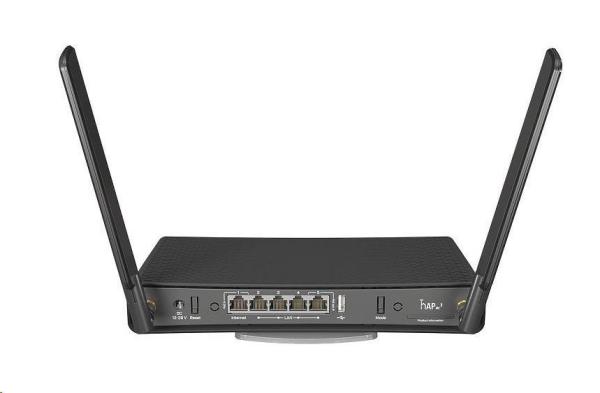 MikroTik RBD53iG-5HacD2HnD,  hAP ac3,  716MHz CPU,  256MB RAM,  USB,  5x LAN, Wi-Fi 2.4GHz + 5 GHz,  PoE,  vrátane. L41