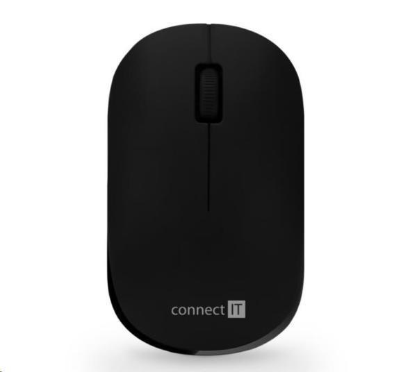CONNECT IT Combo bezdrátová černá klávesnice + myš,  CZ + SK layout0