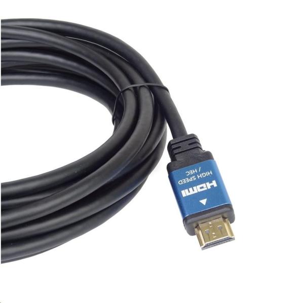 PREMIUMCORD HDMI - Ultra HDTV kábel,  5 m (kov,  pozlátené konektory)3