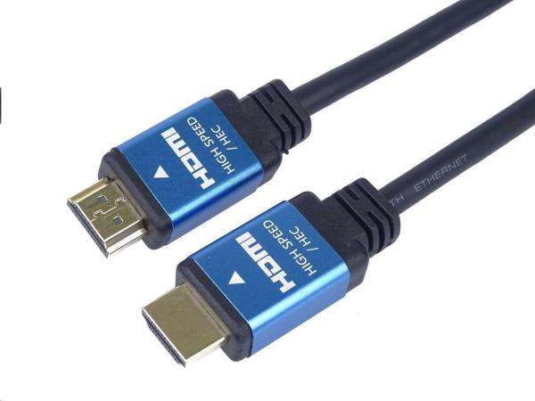 PREMIUMCORD HDMI - Ultra HDTV kábel,  5 m (kov,  pozlátené konektory)5