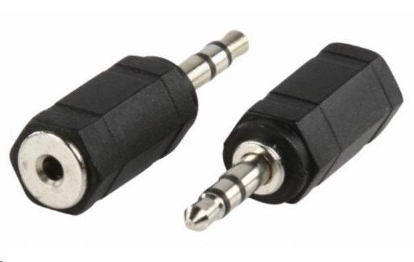 PREMIUMCORD Redukcia 3,5 mm stereo jack M - 2,5 mm stereo jack F