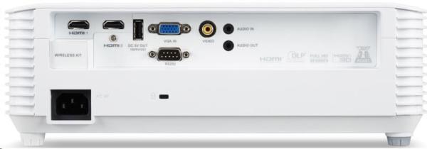 ACER Projektor H6518STi, DLP 3D, 1080p, 3500Lm, 10000/ 1,  HDMI,  short throw 0.5,  WiFi,  Bag,  2.9Kg, EURO Power EMEA1