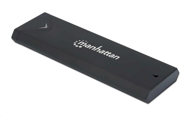 MANHATTAN Pamäťový disk Hliník M.2 NVME SSD Enclosure,  čierna,  maloobchodná krabica3