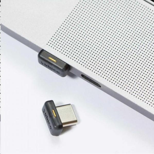 YubiKey 5C Nano - USB-C,  kľúč/ token s viacfaktorovým overovaním,  podporou OpenPGP a čipovej karty (2FA)0