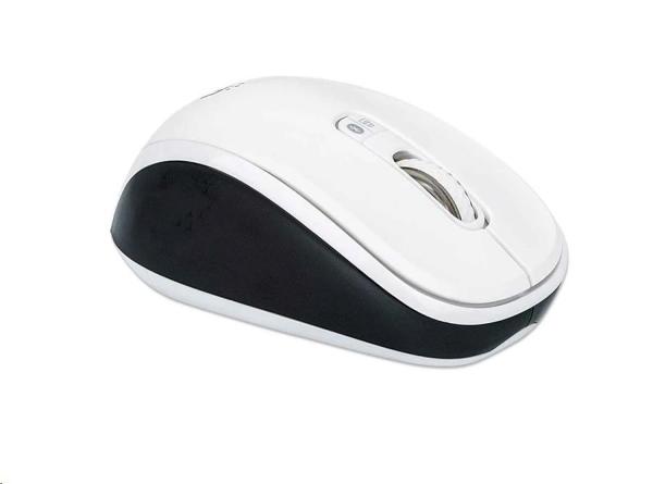 Myš MANHATTAN Dual-Mode,  USB optická,  800/ 1200/ 1600 dpi,  bielo-čierna3
