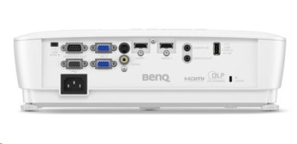 BENQ PRJ MS536 DLP, SVGA, 4000 ANSI lumen, 1.2X, HDMIx2, USB-A, 2W speaker2