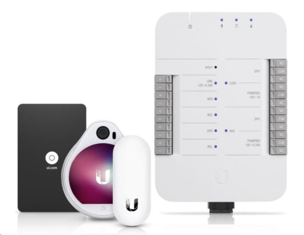 UBNT UniFi Access Starter Kit [4x 10/ 100/ 1000,  802.3bt,  3xPoE-Out,  PoE-In]