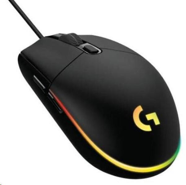 Logitech Gaming Mouse G203 LIGHTSYNC 2nd Gen,  EMEA,  USB,  čierna