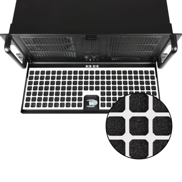CHIEFTEC Rackmount 4U ATX/ EATX UNC-411E-B,  600W BDF-600S,  čierna2