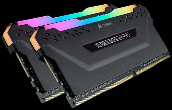 CORSAIR DDR4 16GB (Kit 2x8GB) Vengeance RGB PRO DIM16 3200MHz CL16 čierna