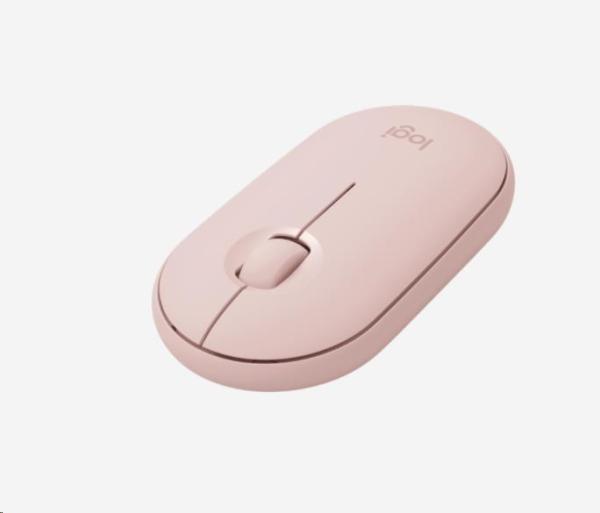 Bezdrôtová myš Logitech Pebble M350,  ružová0