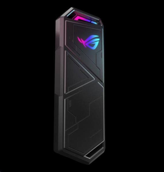 ASUS ROG STRIX ARION LITE SSD NVME AURA case, USB-C 3.2, M.2 NVMe SSD kovový box, délka 30-80 mm, AURA RGB1