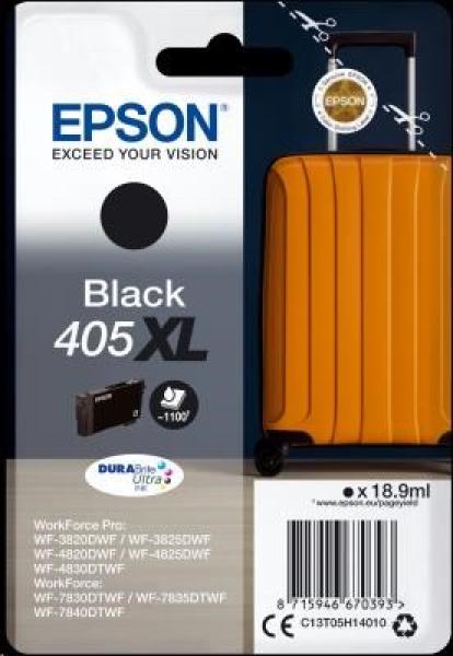 Čierny atrament EPSON Single Pack Black 405XL Durabrite Ultra