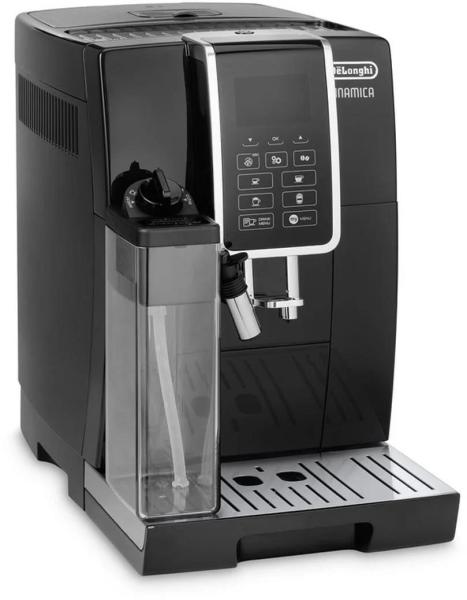 DeLonghi Dinamica ECAM 350.55.B automatický kávovar, 15 bar, vestavěný mlýnek, mléčný systém, zásobník na mletou kávu2