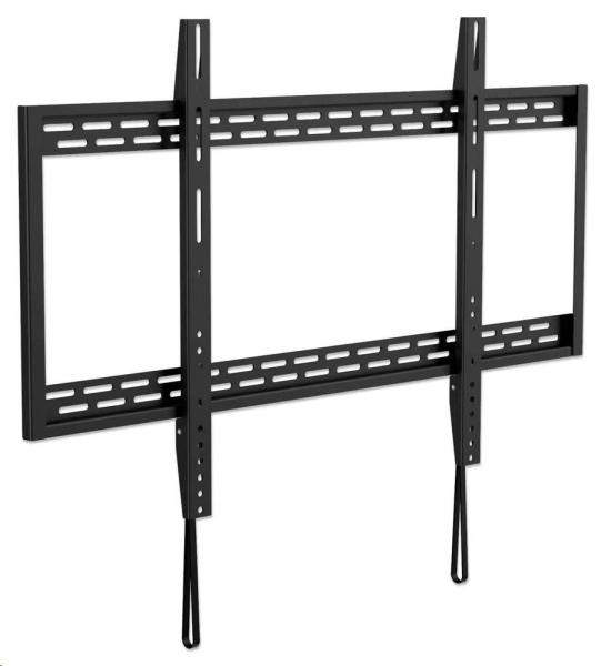 MANHATTAN nástěnný držák TV (60" to 100"), Heavy-Duty Low-Profile Large-Screen TV Wall Mount, pevný, tenký design, černá3