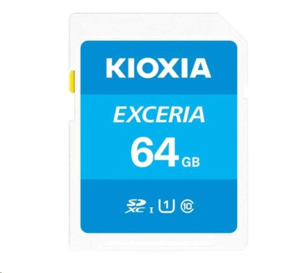 Karta KIOXIA Exceria SD 64GB N203,  UHS-I U1 Class 10