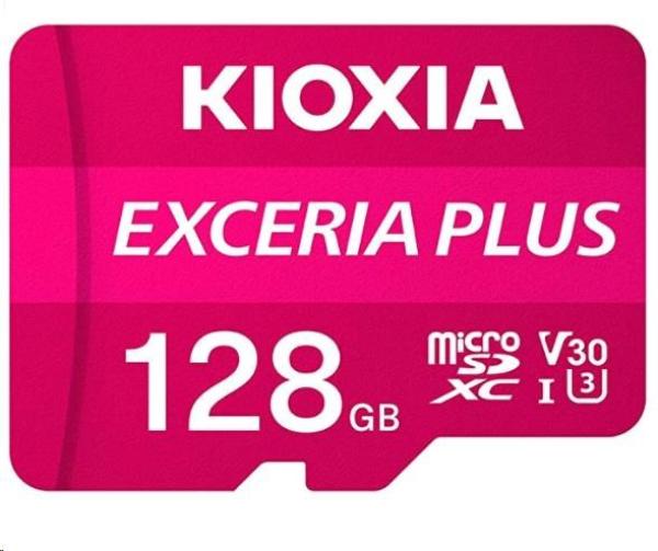 Karta microSD KIOXIA Exceria Plus 128GB M303,  UHS-I U3 Class 10