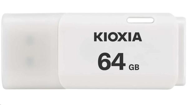 KIOXIA Hayabusa Flash disk 64GB U202,  biely