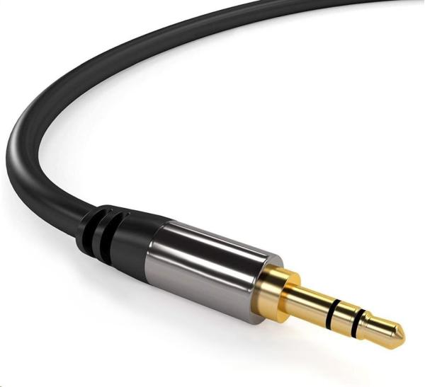 Kábel PREMIUMCORD, Jack 3.5 mm - Jack 3.5 mm M/M 5 m1