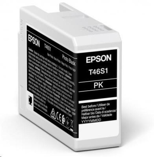 Atrament EPSON Singlepack Photo Black T46S1 UltraChrome Pro 10 25 ml