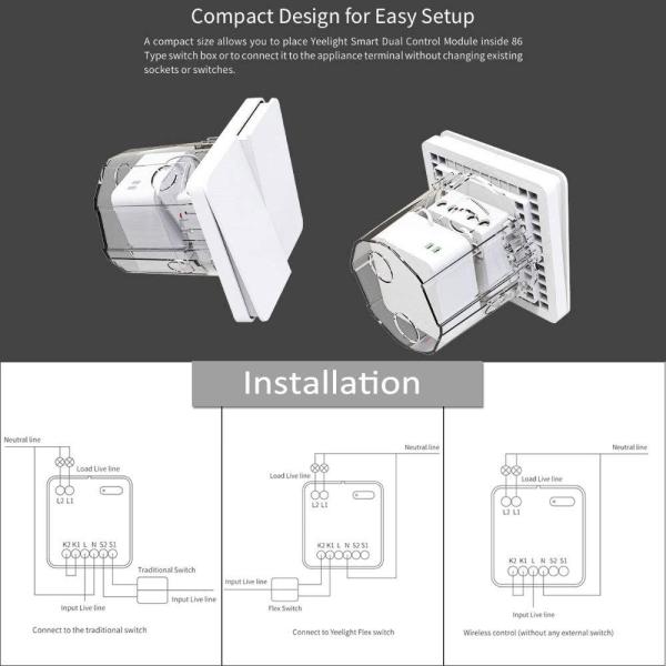 Yeelight Smart Dual Module1