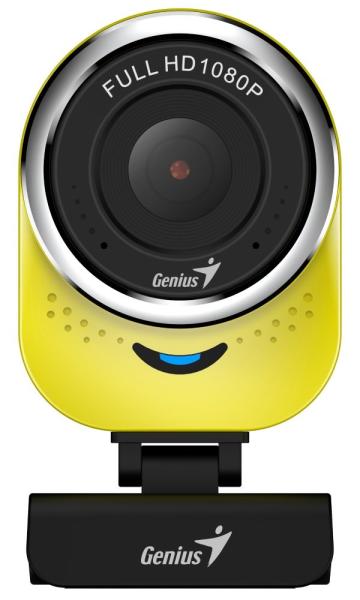 GENIUS webová kamera QCam 6000/  žltá/  Full HD 1080P/  USB2.0/  mikrofón