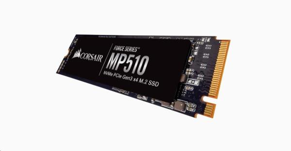 CORSAIR SSD 960GB Force MP510 (R:3480,  W:3000 MB/ s),  M.2 2280 NVMe PCIe,  čierna