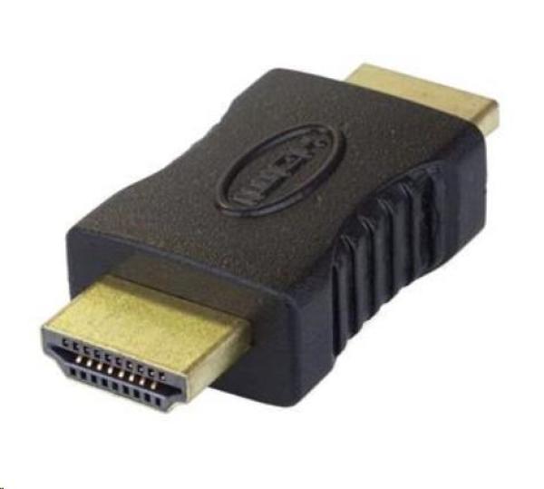 Adaptér PremiumCord HDMI A - HDMI A, samec/samica, pozlátený