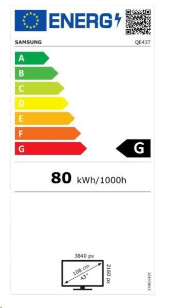 SMART Signage LED QE43T 43" LH43QETELGCXEN4