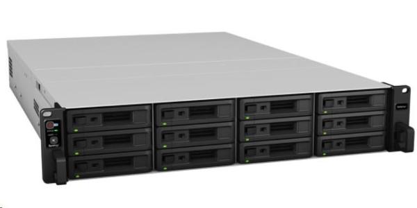 Synology RS3621xs+ RackStation (8C/ XeonD-1541/ 2, 1-2, 7 GHz/ 8 GBRAM/ 12xSATA/ 2xUSB3.0/ 4xGbE/ 2x10GbE/ 2xPCIe)5