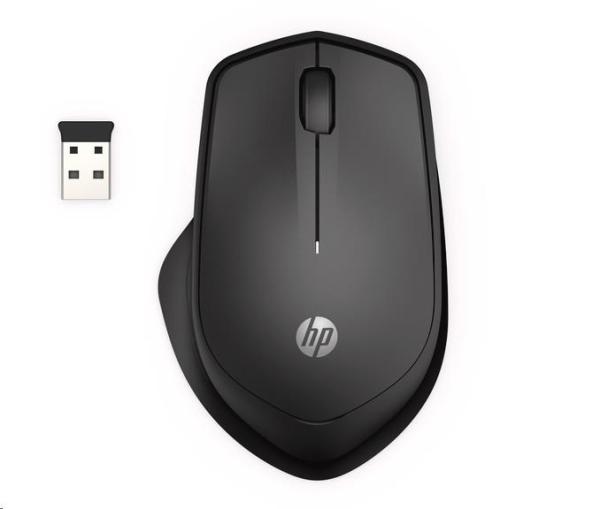 Myš HP - 280 Silent Mouse,  bezdrôtová