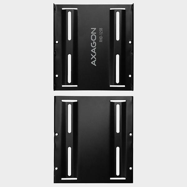 AXAGON RHD-125B,  kovový rám pre 1x 2.5" HDD/ SSD do 3.pozícia 5",  čierna3